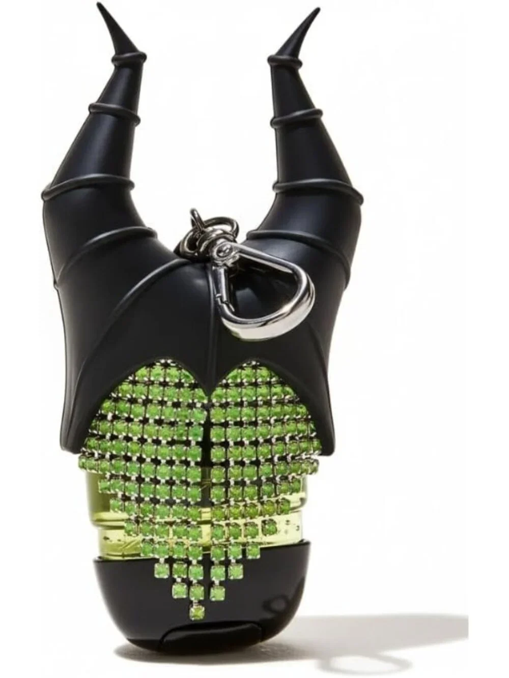 Disney Maleficent Glow-In-The-Dark PocketBac Sanitizer Holder With Rhinestones
